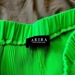 AKIRA Green bell bottoms